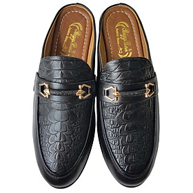 Dép Bít Đầu Nam BIGGBEN Da Bò Thật Cao Cấp SB124