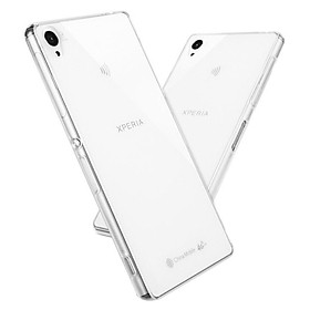 Ốp lưng silicon dẻo trong suốt loại A cao cấp cho Sony Xperia XA1 Plus