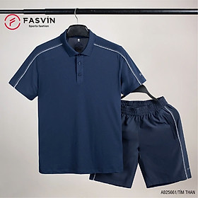 Bộ Quần Áo Thể Thao Nam Polo FASVIN AB25661 Mềm mại co giãn thoáng mát