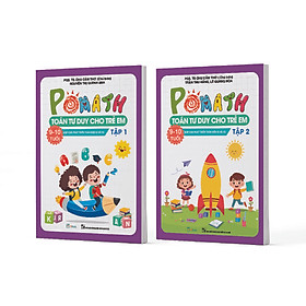 [Download Sách] Combo Pomath Toán tư duy cho trẻ em 9 - 10 tuổi - Tặng bảng thi đấu tư duy