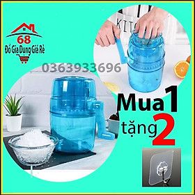 Mua Máy bào đá tuyết mini bằng tay đa năng tặng móc dính tường