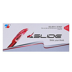 Hộp 20 Bút Thiên Long GEL-B014 -Đen
