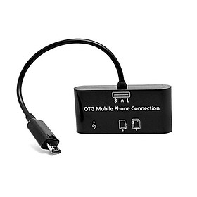ĐẦU ĐỌC THẺ KIÊM CÁP OTG USB CỔNG MICRO USB SG007