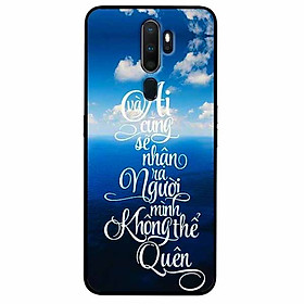 Ốp lưng in cho Oppo A5 2020 Mẫu Không Thể Quên