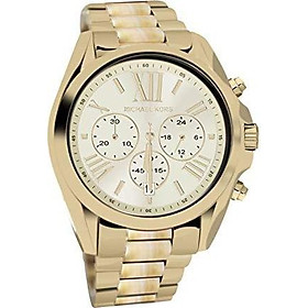 Michael Kors MK5722 WBradshaw Gold and Horn Watch