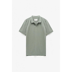 Áo thun Polo nam sọc gân nhỏ cổ V form slim - 10S22POL045R2 | LASTORE MENSWEAR
