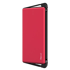Pin Sạc Dự Phòng Recci RF-10000 Version 2019 Dung Lượng 10.000mAh Lõi Pin Cao Cấp Vỏ nhựa ABS loại tốt Cáp Miro và Type C phù hợp Pin Sạc Smart Phone – Hàng Chính Hãng