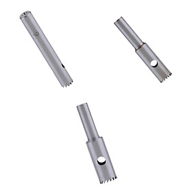 3PCS Carbide Tip Drill Bit   Wood Cutter Milling Dia. 6-10mm Wooden Beads