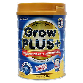 Sữa Bột Nutifood Grow Plus+ Xanh (900g)