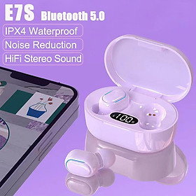 Tai Nghe Nhét Tai E7S Bluetooth 5.0 Không Dây Chống Nước Có Micro Âm Thanh Nổi HiFi Cho iPhone Xiaomi Android