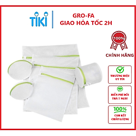 Bộ 6 Túi Giặt Quần Áo Nhiều Cỡ Bảo Vệ Quần Áo không Bị Biến Dạng - Hàng Chính Hãng 