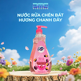Chai nước rửa chén bát Gleaming Hương Chanh Dây 1L