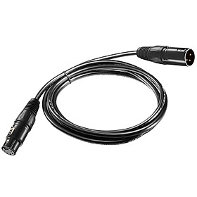 2M/6.5ft DMX Stage Adapter Light Cable 3-Pin XLR Male to 5-Pin Female Wire