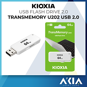 Mua USB 2.0 Flash Drive Kioxia TransMemory U202 - 32GB / 64GB / 128GB   Bảo hành 5 năm - Hàng chính hãng