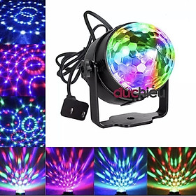 Mua Đèn led cảm biến nhạc 7 màu xoay 360 độ  đèn trang trí karaoke  sân khấu.