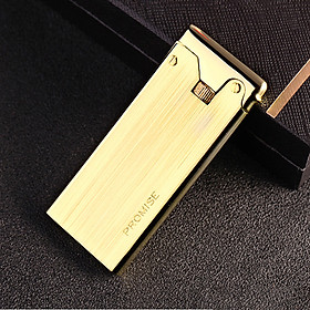 Mua Bật Lửa Xăng Đá PROMISE - 007 Màu Vàng Sang Trọng