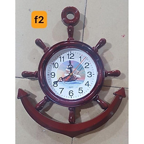 Mua Đồng Hồ Treo Tường Mỏ Neo Giả Gỗ F2