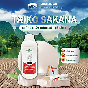 Sơn Chống Thấm Thùng Xốp - Hồ Cá - Hồ Xi Măng, Chống Rêu / TAIKO SAKANA Dung Tích 100-200-300-500ml