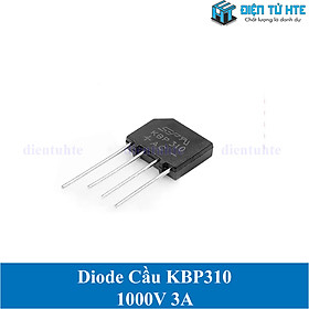 Bộ 5 Diode cầu KBP310 3A 1000V chân cắm