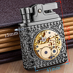 Mua Vỏ Hột Quẹt Bật Lửa Xăng Zorro Z582 Thiết Kế Họa Tiết Động Cơ Lộ Thiên Đẹp Độc Lạ - Dùng Xăng Bấc Đá Cao Cấp