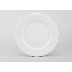 Sét 5 đĩa sứ trắng cạn bát tràng - loai 1