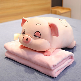 Gấu Bông Heo Híp Siêu Dễ Thương - Thú Nhồi Bông Heo Híp - Gấu Bông ZingZingMart Bedding & House