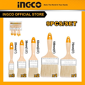 Mua Bộ 9 cọ sơn nước INGCO CHPTB0114091