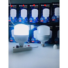 Mua Bóng đèn led buld tròn công suất 50W ánh sáng trắng  vàng hàng đủ watt chiếu sáng dân dụng  đèn trang trí