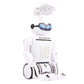 Smart Robot for Kids RC Robot Desk Lamp Dancing Walking Singing Rechargeable Toys ATM Saving Box with Password