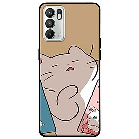 Ốp lưng dành cho Oppo Reno 6 - Reno 6 5G - Reno 6Z 5G - Mèo Nhớ Nhung