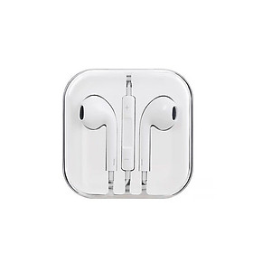 Mua Tai Nghe Nhét Tai PKCB Có Dây Màu Trắng Jack 3.5 mm - Hàng Chính Hãng