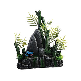 Aquarium Decoration Tree Rockery Decorations for Table Tabletop Collectibles
