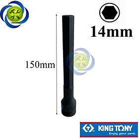 Mua Tuýp lục giác đen 14mm Kingtony 407514 loại 1/2 dài 150mm