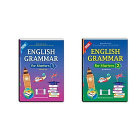 Sách - English Grammar For Starters - Có Đáp Án - Combo 2 Tập - Minh Thắng