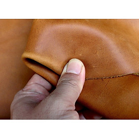 Mua Da bò nguyên tấm màu vàng bò