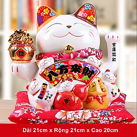 Mua Bộ Sưu Tập Mèo Thần Tài Trắng Vẫy Tay được  Chiêu Tài Vận Mang May Mắn Đến  Nhiều Mẫu - Nhiều Size