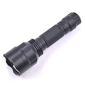 Mua Đèn pin siêu sáng với chip LED cao cấp C8 ( có độ bền cao  chống thấm nước  chịu lực tốt )-( Tặng ví thép đa năng 11in1)