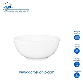 Tô Tống 20.5cm sứ trắng OHIO