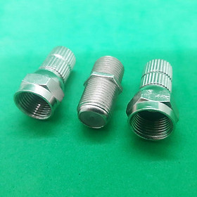 Mua  Combo  đầu nối dây cáp TV ( 1 đầu nối + 2 đầu xoáy cáp ) loại tốt