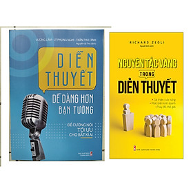 Nơi bán Combo Nguyên Tắc Vàng Trong Diễn Thuyết+Diễn Thuyết Dễ Dàng Hơn Bạn Tưởng - Giá Từ -1đ