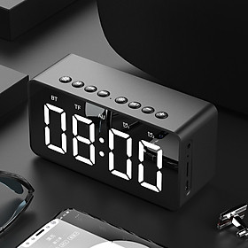 Mua Loa Bluetooth công nghệ Bluetooth 4.2 kiêm đồng hồ  có khe cắm thẻ nhớ