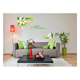 Decal hoa ly ly PK26