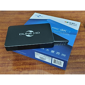 Đầu phát Dune HD Pro 4K II phát 4Kp60,YouTube 4K HDR, BD 4K menu, BD3D-Hàng Chính hãng