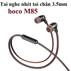 Mua Tai nghe nhét tai chân cắm 3.5mm cho điện thoại  máy tính hoco M85 _ Hàng chính hãng