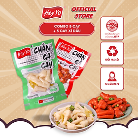 Combo 10 Chân Gà Cay Hey Yo Việt Nam Chân Gà cay 80g