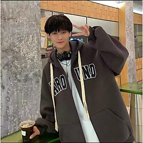 Áo Hoodie Có Mũ, Áo Khoác Nỉ Có Túi Dày Dặn In Họa Tiết AROUND Phong Cách Giản Dị,Áo khoác Hoodie Nỉ Bông Nón 2 Lớp Form Rộng Unisex, Áo Khoác Nỉ Bông In Đẹp Form Nam Nữ Mặc Cặp