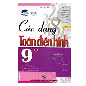 Nơi bán Các Dạng Toán Điển Hình 9/2 - Giá Từ -1đ