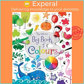 Sách - Big Book of Colours by Felicity Brooks (UK edition, paperback)