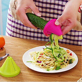 Mua Dụng cụ phễu gọt xoắn ốc củ quả chất liệu nhựa cứng cáp bền bỉ  an toàn cho người sử dụng HT100 - Giao Ngẫu Nhiên