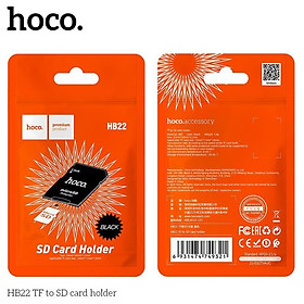 Mua Vỏ thẻ nhớ Micro SD Hoco HB22  áo đọc thẻ SD (TF) sang SD dùng cho máy ảnh  laptop hàng chính hãng Phụ Kiện Camera